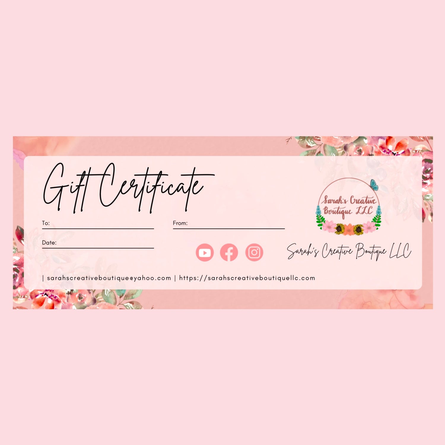 Gift Certificates Collection