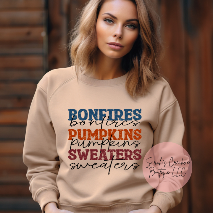 Bonfires, Pumpkins, Sweaters