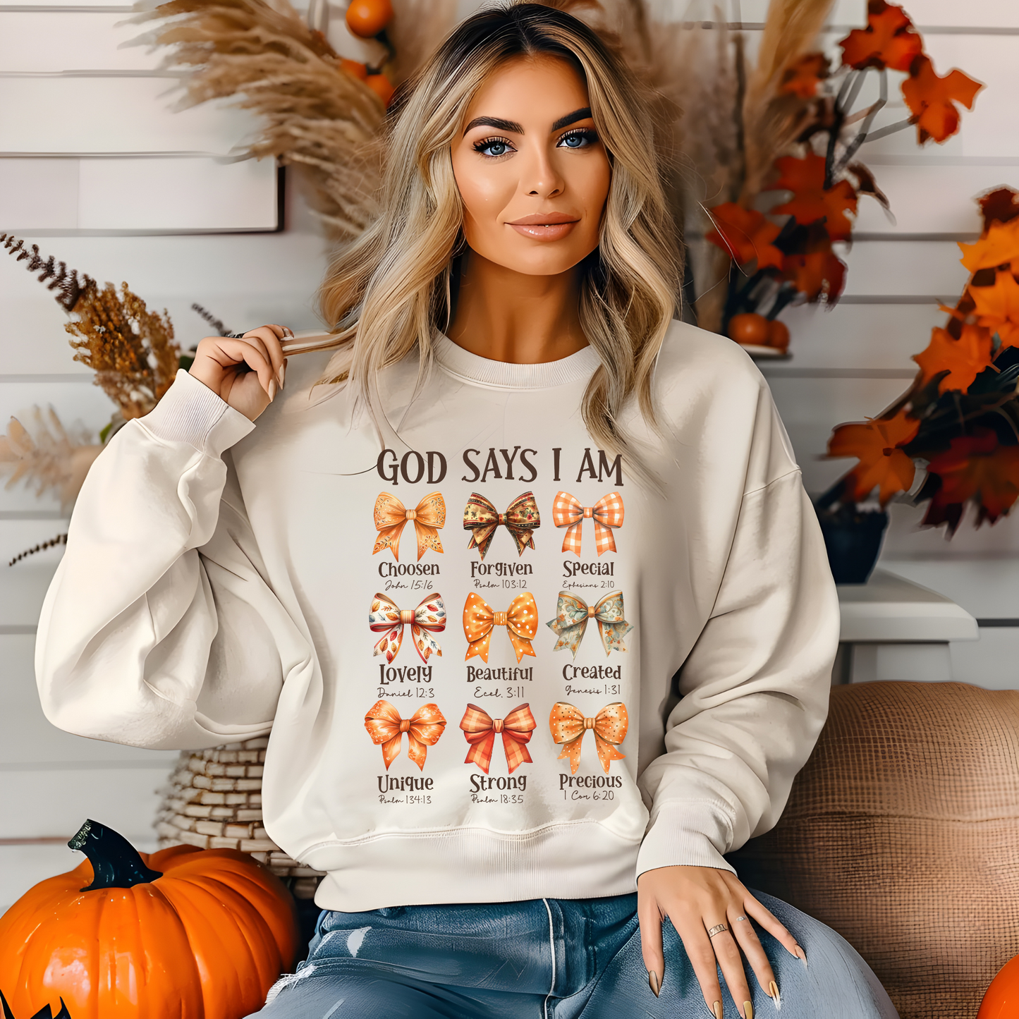 God Says I Am Fall Edition T-Shirt| Long Sleeve| Sweatshirt