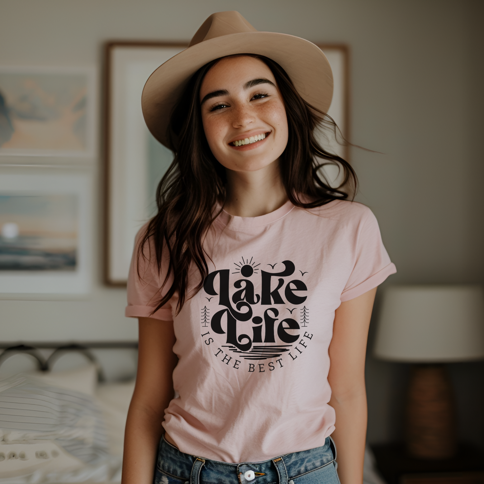 Lake life is the best life t-shirt