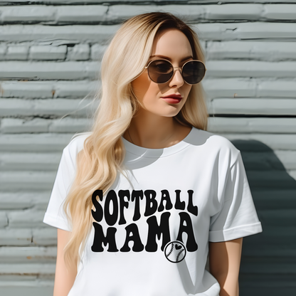 Softball mama shirt